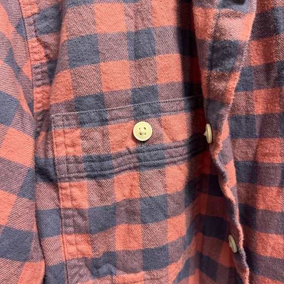 J Crew Flannel Shirt sz. LG - Picture 2 of 4
